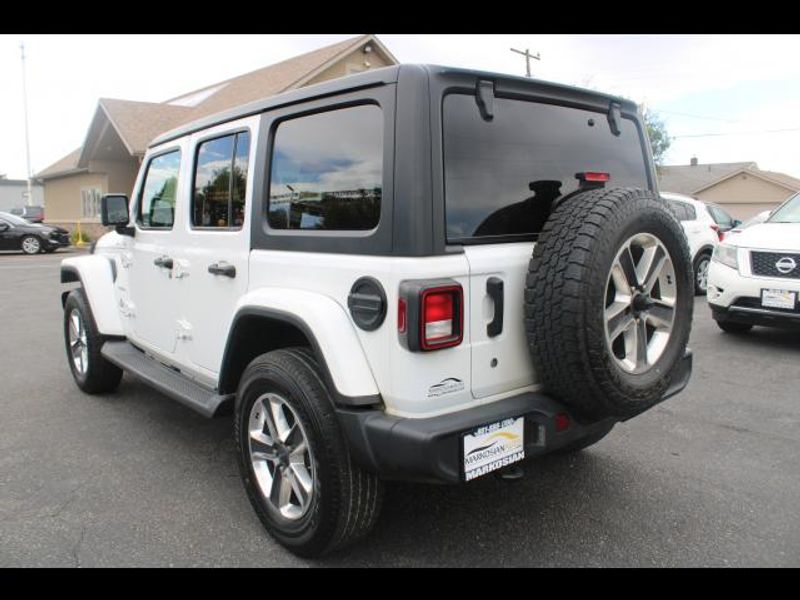 2020 Jeep Wrangler Unlimited Sahara Sport Utility 4D