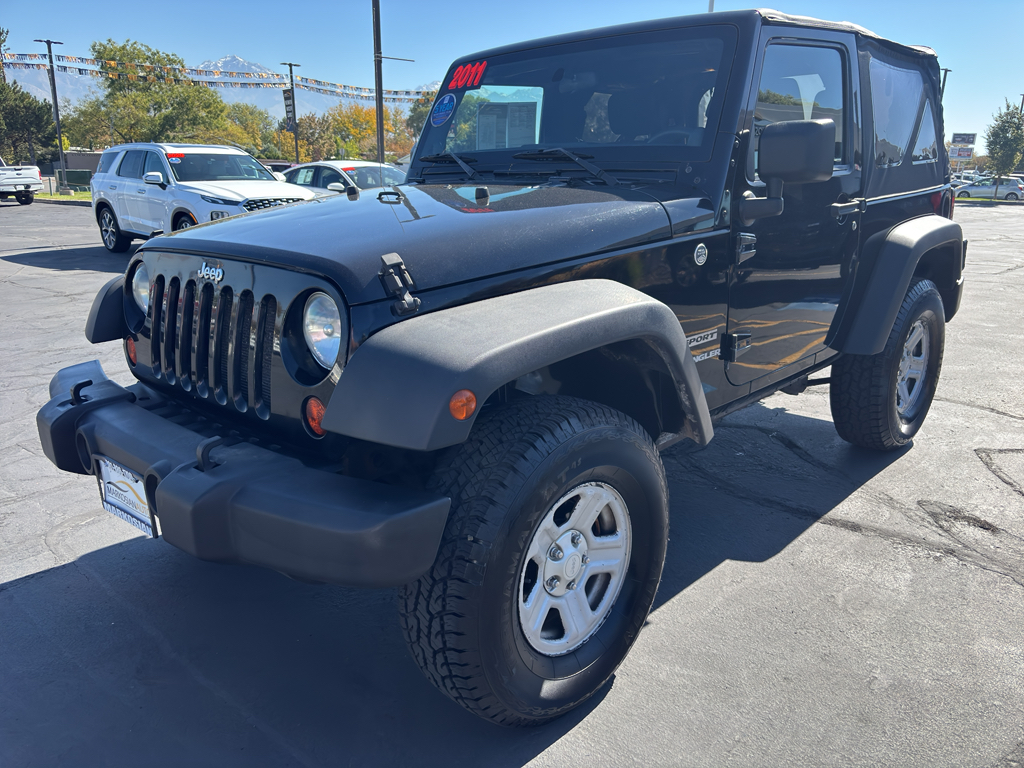 2011 Jeep Wrangler Utility 2D Sport 4WD 3.8L V6