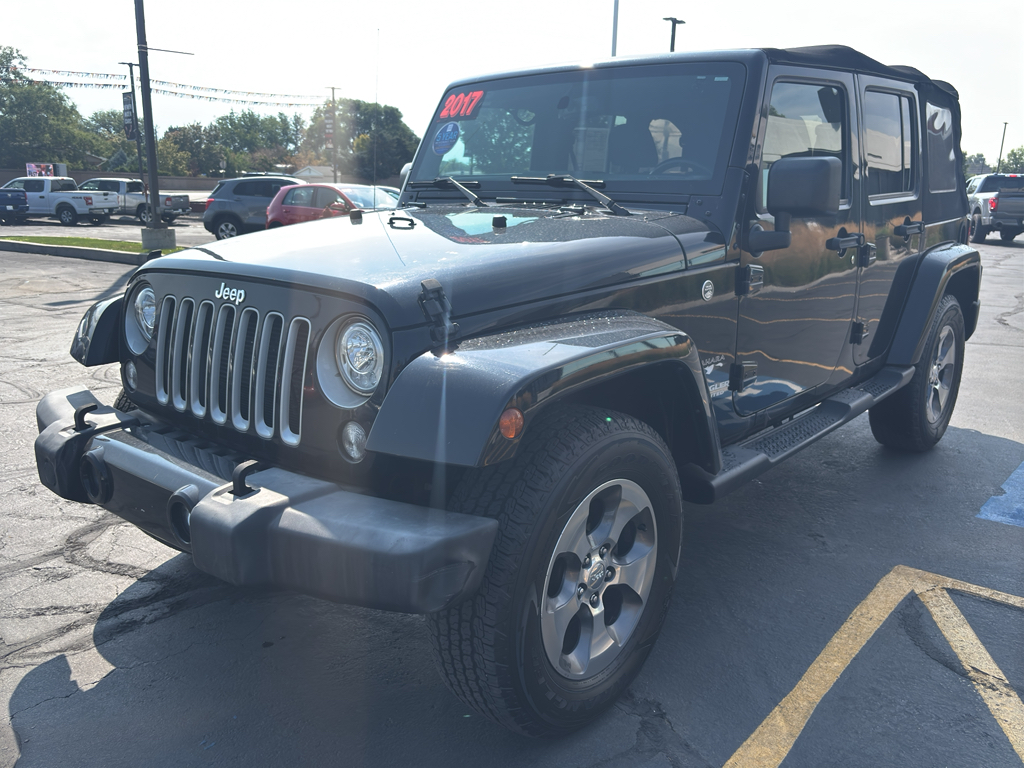 2017 Jeep Wrangler Unlimited Sahara Sport Utility 4D