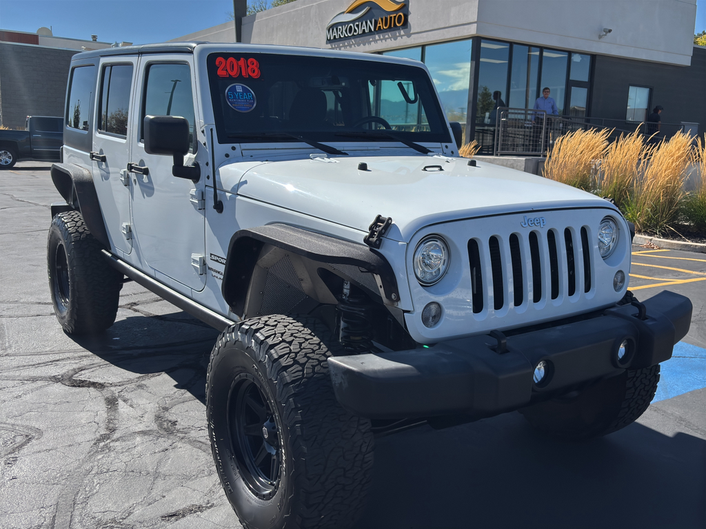 2018 Jeep Wrangler JK Unlimited Sport S