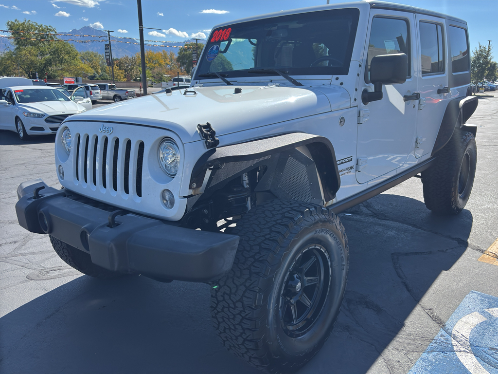2018 Jeep Wrangler Unlimited Sport S (JK) Sport Utility 4D